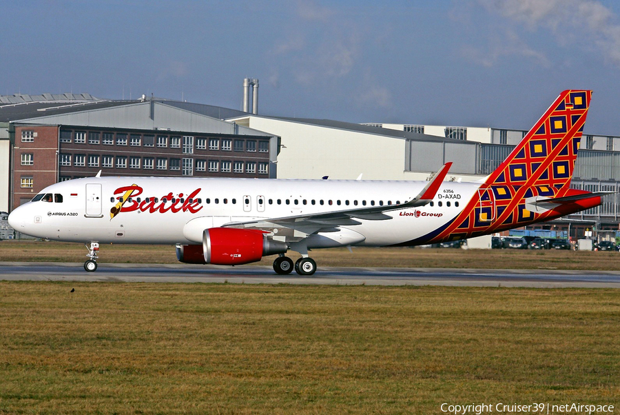 Batik Air Airbus A320-214 (D-AXAD) | Photo 92212