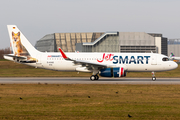 JetSMART Airbus A320-232 (D-AXAD) at  Hamburg - Finkenwerder, Germany