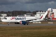 JetSMART Airbus A320-232 (D-AXAD) at  Hamburg - Finkenwerder, Germany