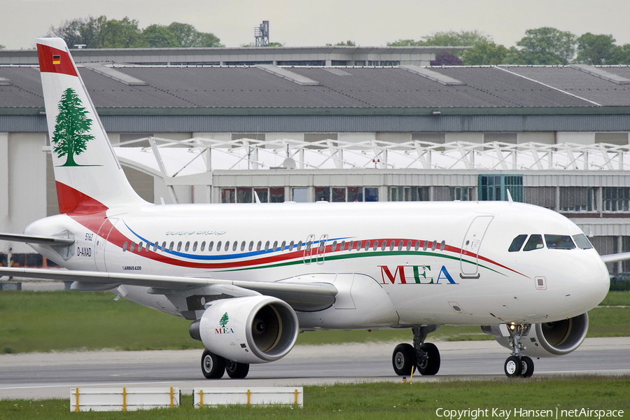 MEA - Middle East Airlines Airbus A320-214 (D-AXAD) | Photo 4944