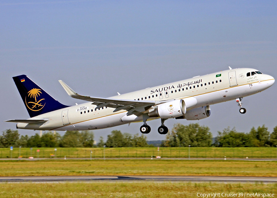 Saudi Arabian Airlines Airbus A320-214 (D-AXAD) | Photo 282625