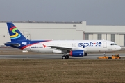 Spirit Airlines Airbus A320-232 (D-AXAD) at  Hamburg - Finkenwerder, Germany