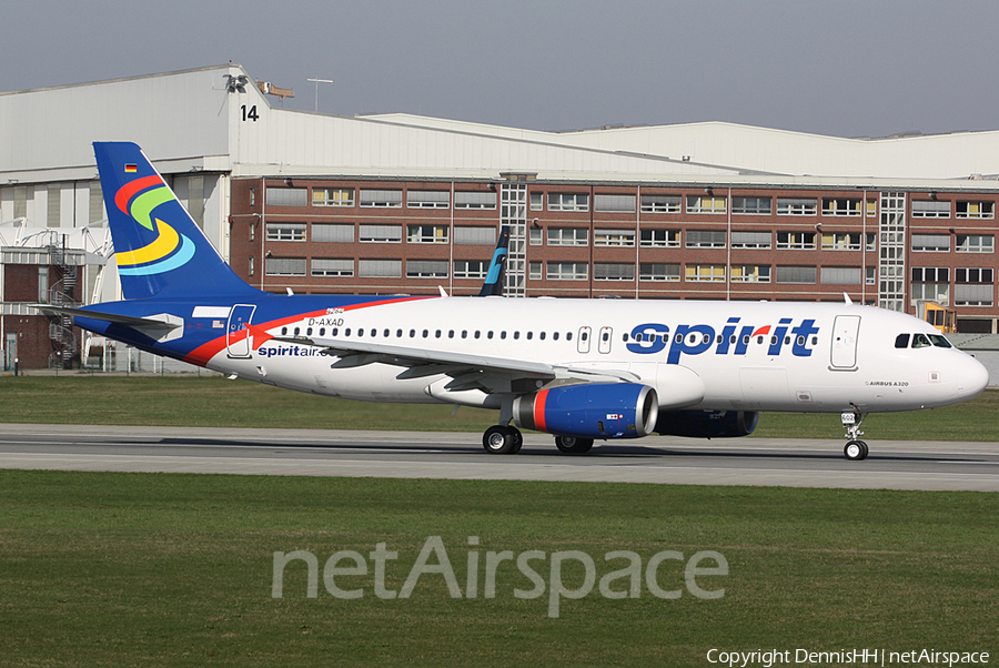 Spirit Airlines Airbus A320-232 (D-AXAD) | Photo 398532