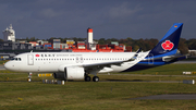 Qingdao Airlines Airbus A320-271N (D-AXAH) at  Hamburg - Finkenwerder, Germany