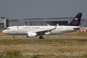 Saudi Arabian Airlines Airbus A320-214 (D-AXAH) at  Hamburg - Finkenwerder, Germany