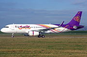 Thai Smile Airbus A320-232 (D-AXAH) at  Hamburg - Finkenwerder, Germany