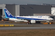 All Nippon Airways - ANA Airbus A320-271N (D-AXAI) at  Hamburg - Finkenwerder, Germany