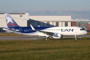 LAN Airlines Airbus A320-214 (D-AXAI) at  Hamburg - Finkenwerder, Germany