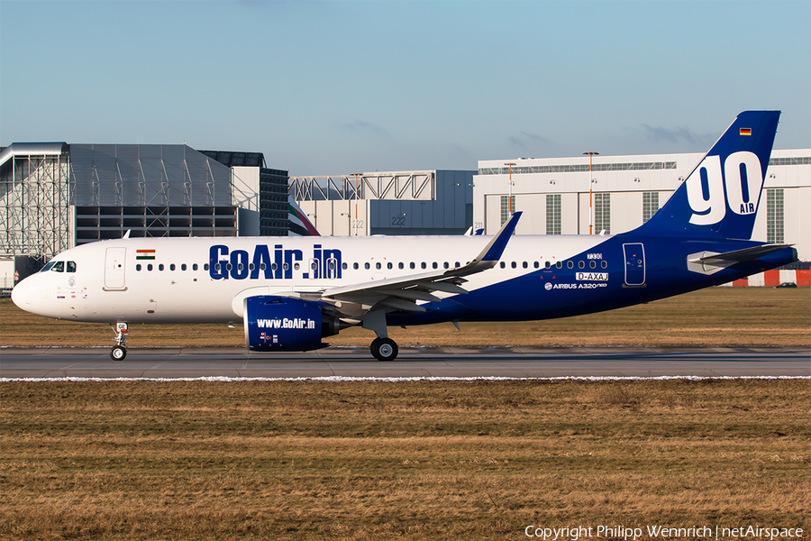 GoAir Airbus A320-271N (D-AXAJ) | Photo 140065