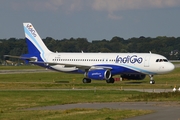 IndiGo Airbus A320-232 (D-AXAJ) at  Hamburg - Finkenwerder, Germany