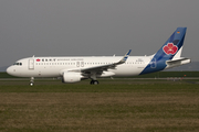 Qingdao Airlines Airbus A320-214 (D-AXAJ) at  Hamburg - Finkenwerder, Germany