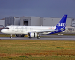 SAS - Scandinavian Airlines Airbus A320-251N (D-AXAJ) at  Hamburg - Finkenwerder, Germany