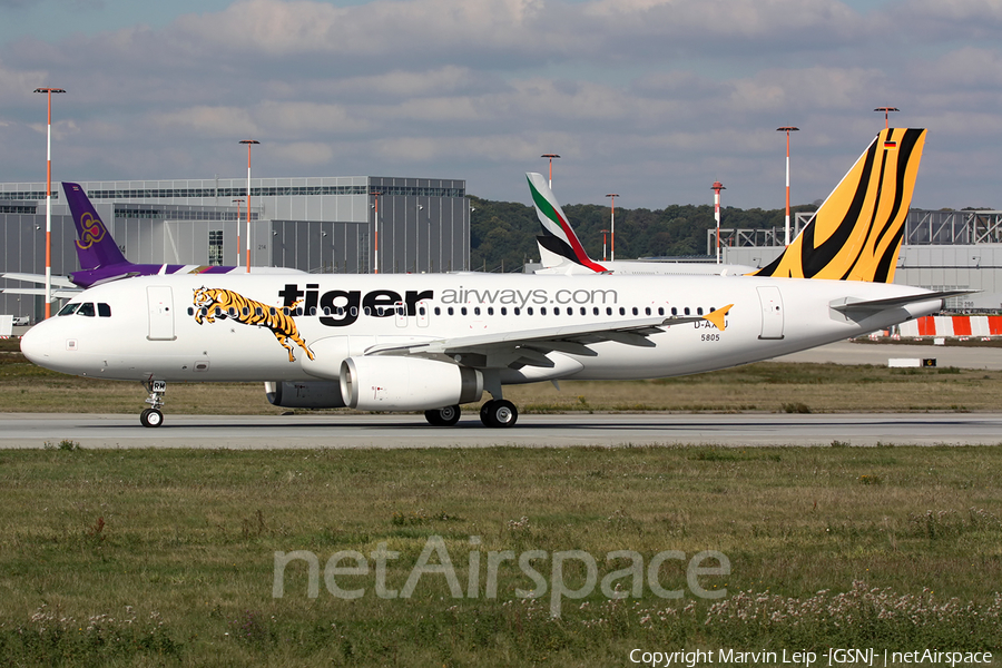 Tiger Airways Airbus A320-232 (D-AXAJ) | Photo 38359
