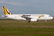 Tiger Airways Airbus A320-232 (D-AXAJ) at  Hamburg - Finkenwerder, Germany