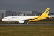 Vanilla Air Airbus A320-214 (D-AXAJ) at  Hamburg - Finkenwerder, Germany