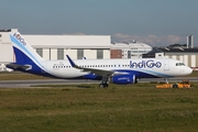 IndiGo Airbus A320-232 (D-AXAK) at  Hamburg - Finkenwerder, Germany