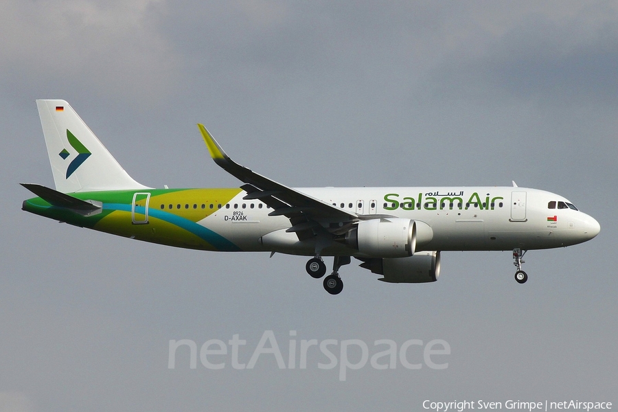 Salam Air Airbus A320-251N (D-AXAK) | Photo 322645