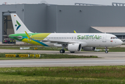 Salam Air Airbus A320-251N (D-AXAK) at  Hamburg - Finkenwerder, Germany