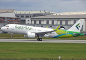 Salam Air Airbus A320-251N (D-AXAK) at  Hamburg - Finkenwerder, Germany