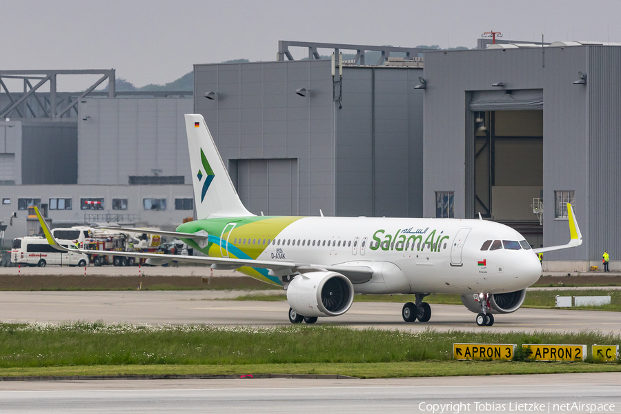 Salam Air Airbus A320-251N (D-AXAK) | Photo 407848