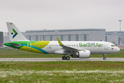 Salam Air Airbus A320-251N (D-AXAK) at  Hamburg - Finkenwerder, Germany