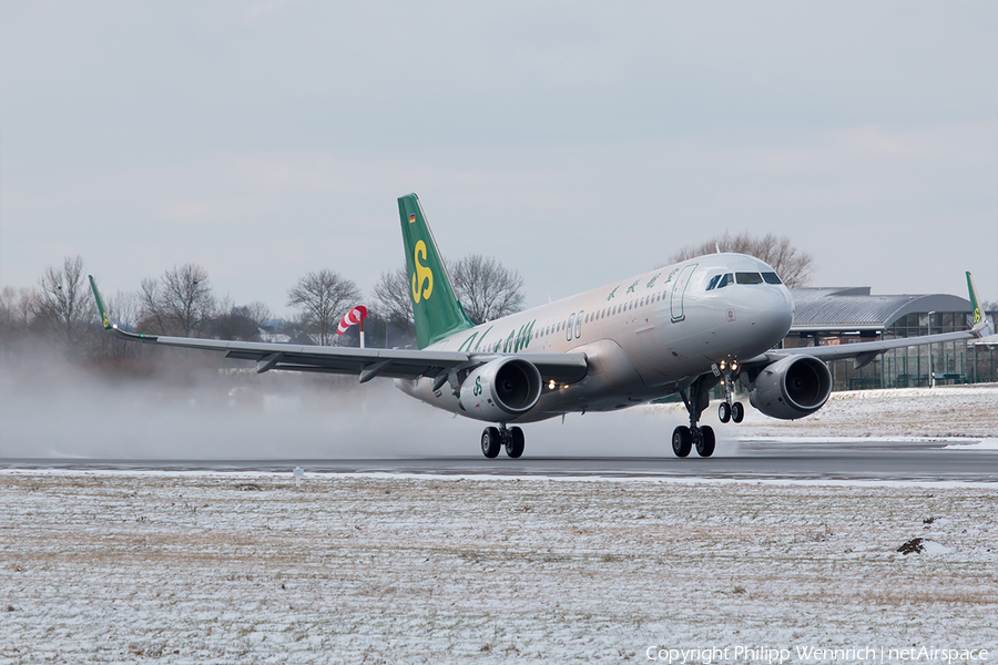 Spring Airlines Airbus A320-214 (D-AXAK) | Photo 223276