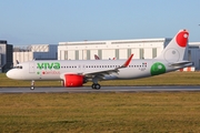 VivaAerobus Airbus A320-271N (D-AXAK) at  Hamburg - Finkenwerder, Germany