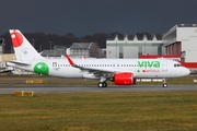 VivaAerobus Airbus A320-271N (D-AXAK) at  Hamburg - Finkenwerder, Germany