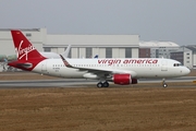 Virgin America Airbus A320-214 (D-AXAL) at  Hamburg - Finkenwerder, Germany