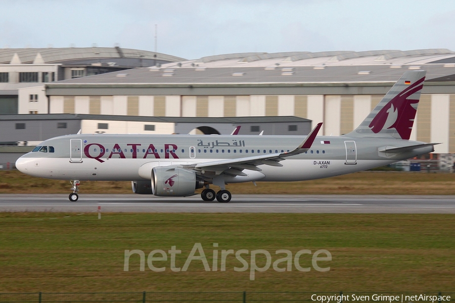 Qatar Airways Airbus A320-271N (D-AXAN) | Photo 92901