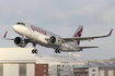 Qatar Airways Airbus A320-271N (D-AXAN) at  Hamburg - Finkenwerder, Germany