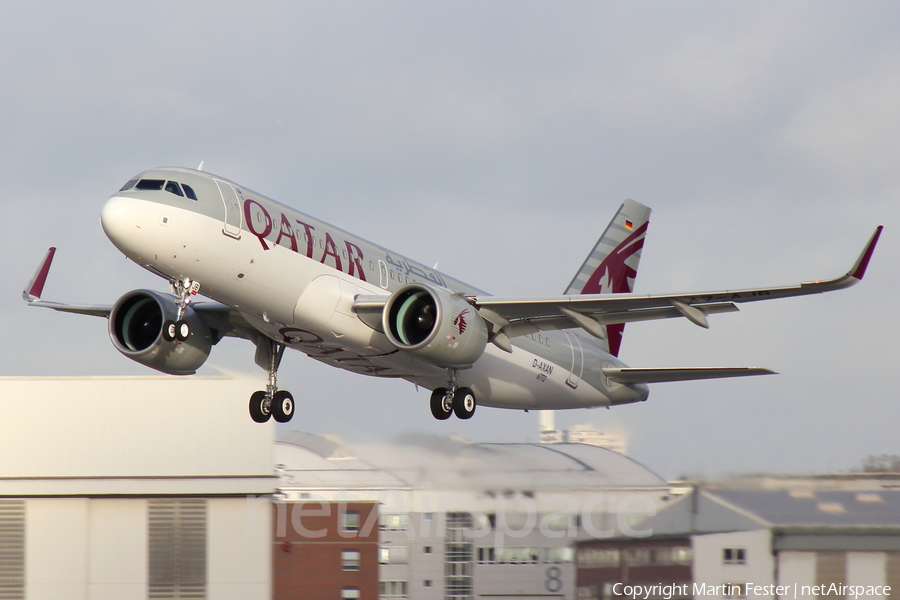 Qatar Airways Airbus A320-271N (D-AXAN) | Photo 93600