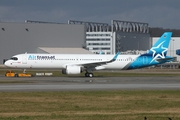 Air Transat Airbus A321-271NX (D-AYAJ) at  Hamburg - Finkenwerder, Germany