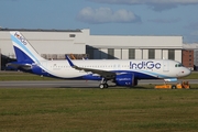 IndiGo Airbus A320-271N (D-AXAO) at  Hamburg - Finkenwerder, Germany