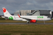 VivaAerobus Airbus A320-232 (D-AXAO) at  Hamburg - Finkenwerder, Germany