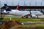 Air Astana Airbus A320-271N (D-AXAP) at  Hamburg - Finkenwerder, Germany