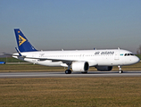 Air Astana Airbus A320-271N (D-AXAP) at  Hamburg - Finkenwerder, Germany