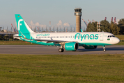 Flynas Airbus A320-251N (D-AXAP) at  Hamburg - Finkenwerder, Germany