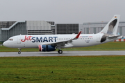 JetSMART Airbus A320-232 (D-AXAP) at  Hamburg - Finkenwerder, Germany