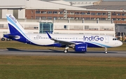 IndiGo Airbus A320-271N (D-AXAQ) at  Hamburg - Finkenwerder, Germany