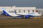 IndiGo Airbus A320-271N (D-AXAQ) at  Hamburg - Finkenwerder, Germany