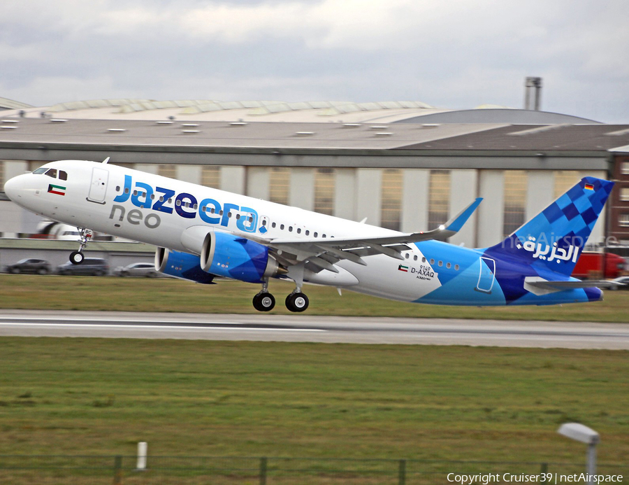 Jazeera Airways Airbus A320-251N (D-AXAQ) | Photo 382057