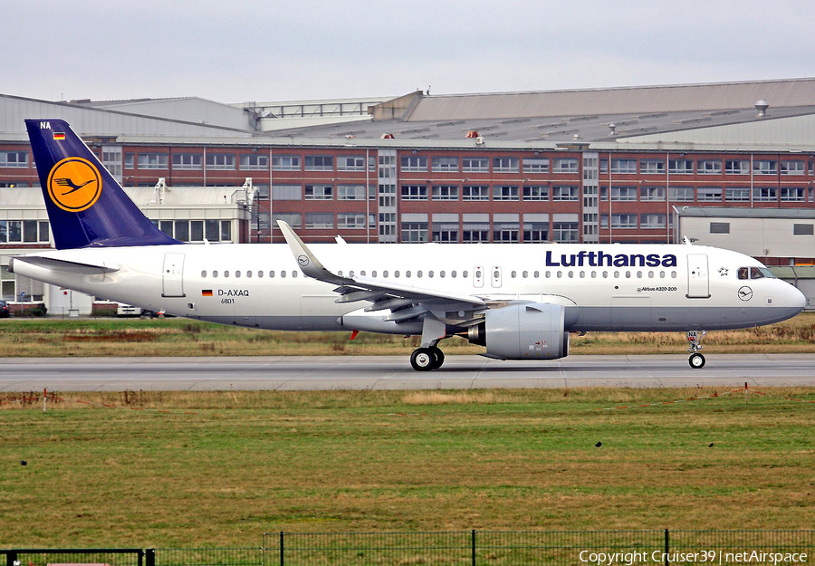 Lufthansa Airbus A320-271N (D-AXAQ) | Photo 139523
