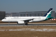 SilkAir Airbus A320-233 (D-AXAR) at  Hamburg - Finkenwerder, Germany