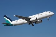 SilkAir Airbus A320-233 (D-AXAR) at  Hamburg - Finkenwerder, Germany