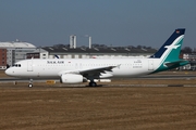 SilkAir Airbus A320-233 (D-AXAR) at  Hamburg - Finkenwerder, Germany