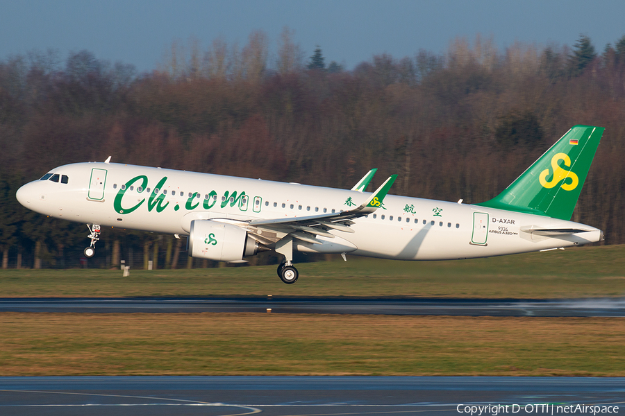 Spring Airlines Airbus A320-251N (D-AXAR) | Photo 367961