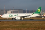 Spring Airlines Airbus A320-251N (D-AXAR) at  Hamburg - Finkenwerder, Germany