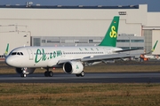 Spring Airlines Airbus A320-251N (D-AXAR) at  Hamburg - Finkenwerder, Germany