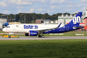 GoAir Airbus A320-271N (D-AXAS) at  Hamburg - Finkenwerder, Germany